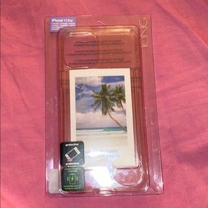 ICING clear glitter case